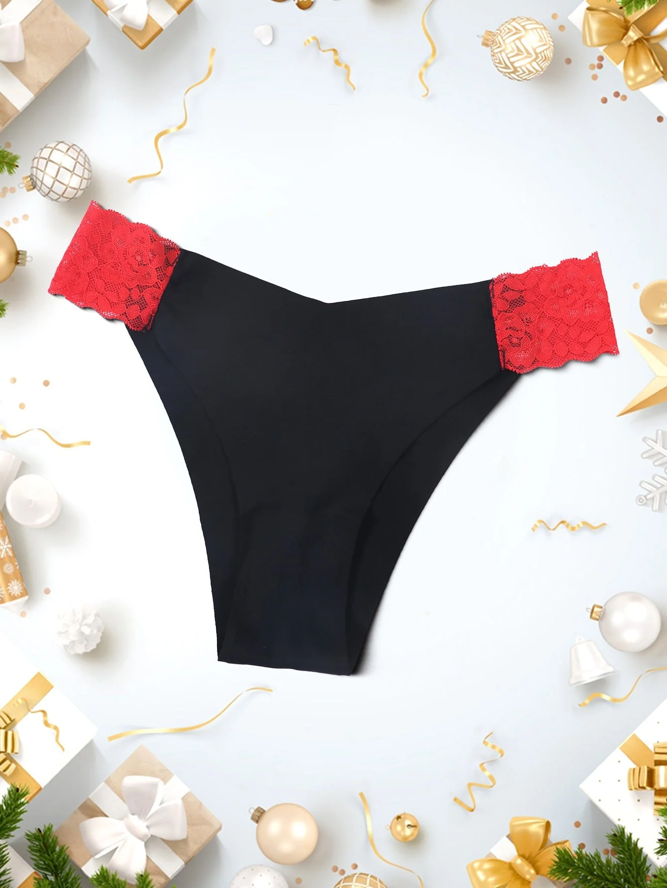 Women’s Seamless Ice Silk Panties – Mid-Waist, Breathable & Quick-Dry | Spring 2025 - Image 3