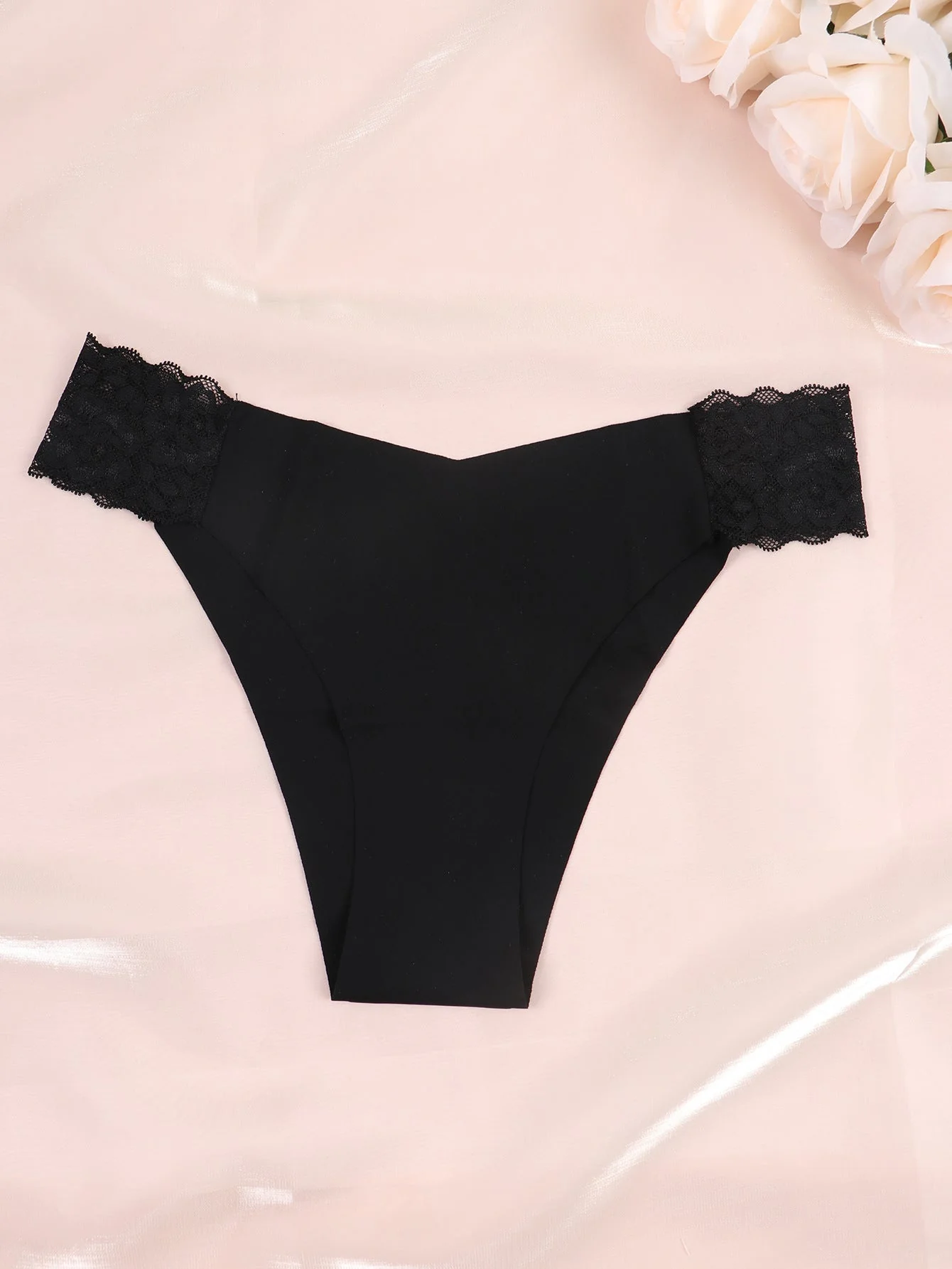 Women’s Seamless Ice Silk Panties – Mid-Waist, Breathable & Quick-Dry | Spring 2025 - Image 7