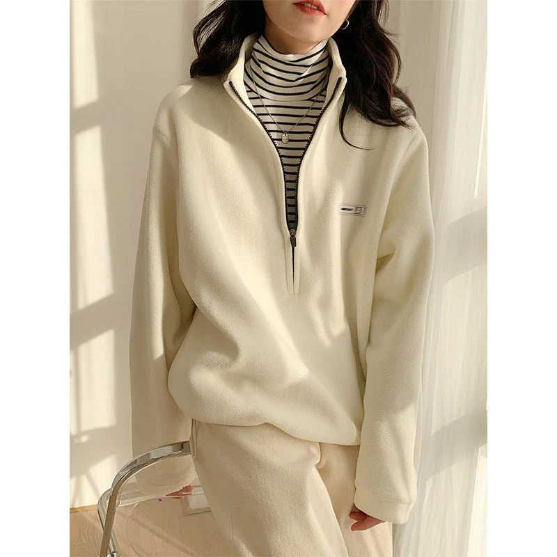 Women’s Stand-Up Collar Pullover Sweater – Japanese & Korean Casual Style, Autumn 2025 Collection FD - Image 6