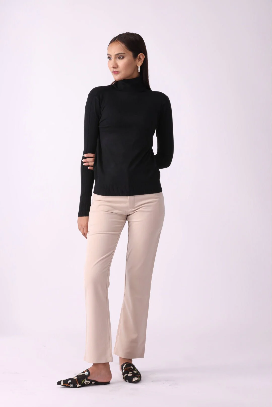 Women Turtle Neck Shirt - Image 5