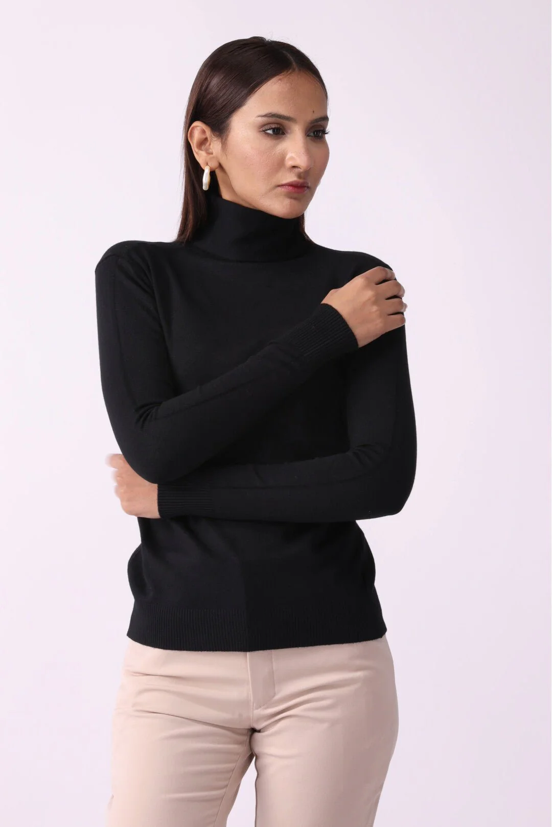Women Turtle Neck Shirt - Image 6