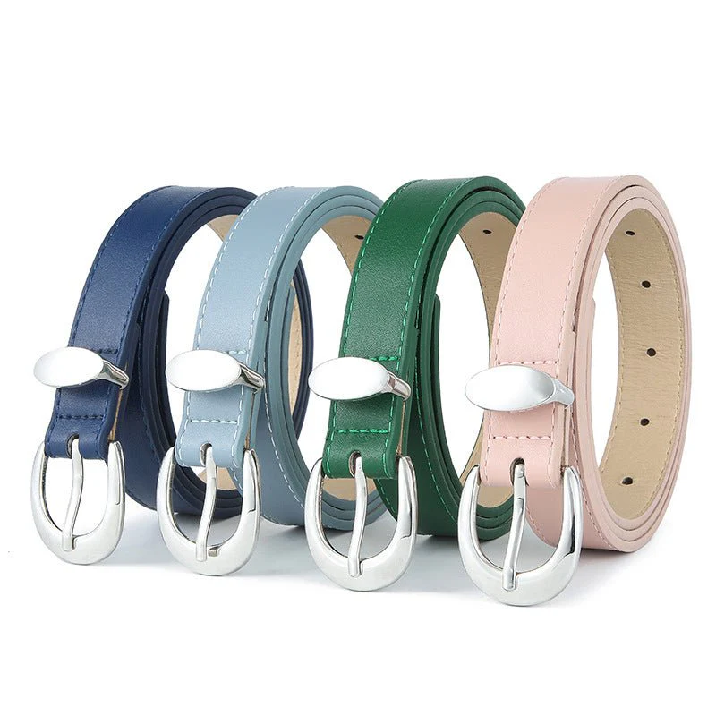 Women's Belt Cowhide with Jeans Casual Pants Decoration Women's Belt - Image 10