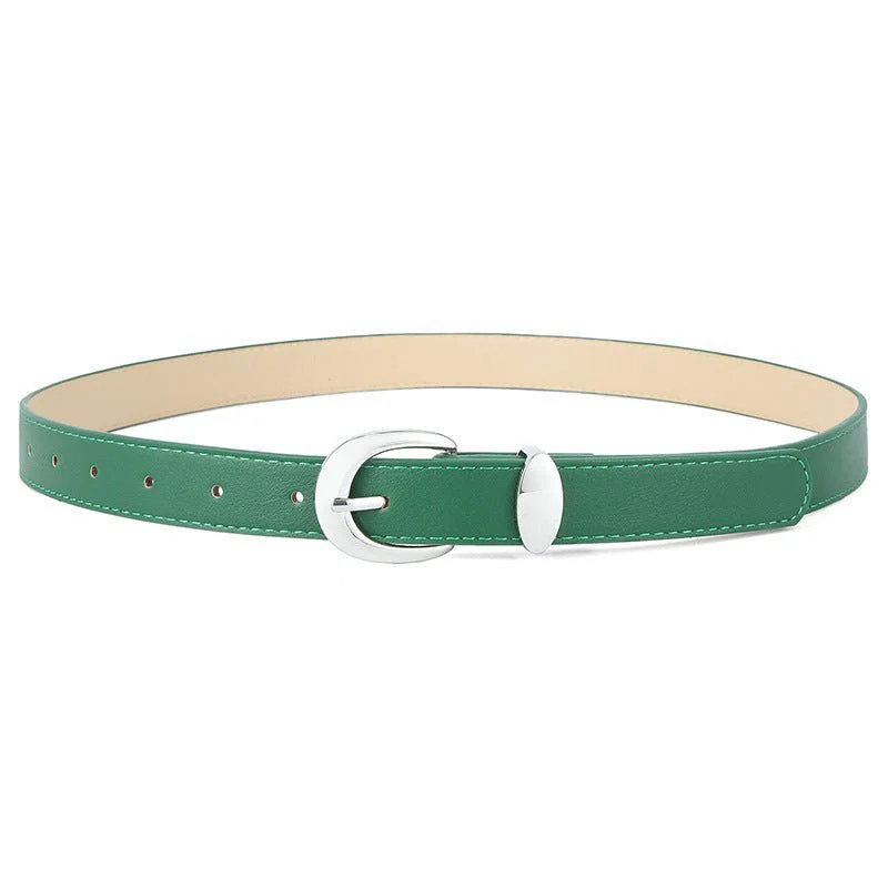 Women's Belt Cowhide with Jeans Casual Pants Decoration Women's Belt - Image 5
