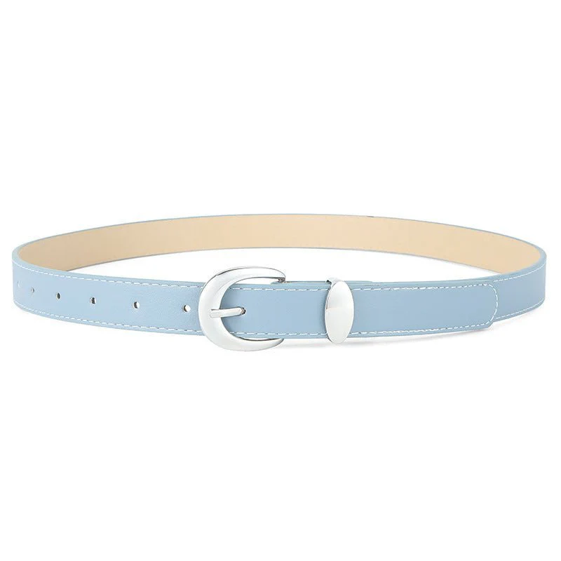 Women's Belt Cowhide with Jeans Casual Pants Decoration Women's Belt - Image 7