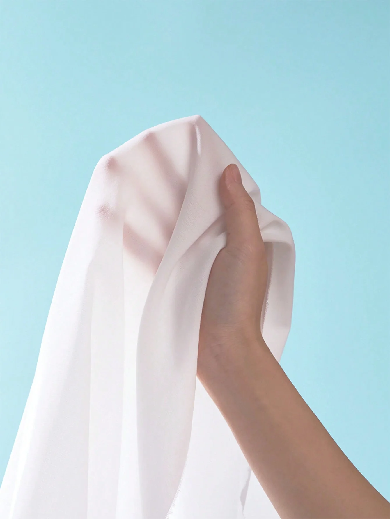 Women's Chic Elegant Simple Office Commuter Stand Collar Asymmetric Shoulder Pleat Capped Sleeve Fitted Blouse - Image 11