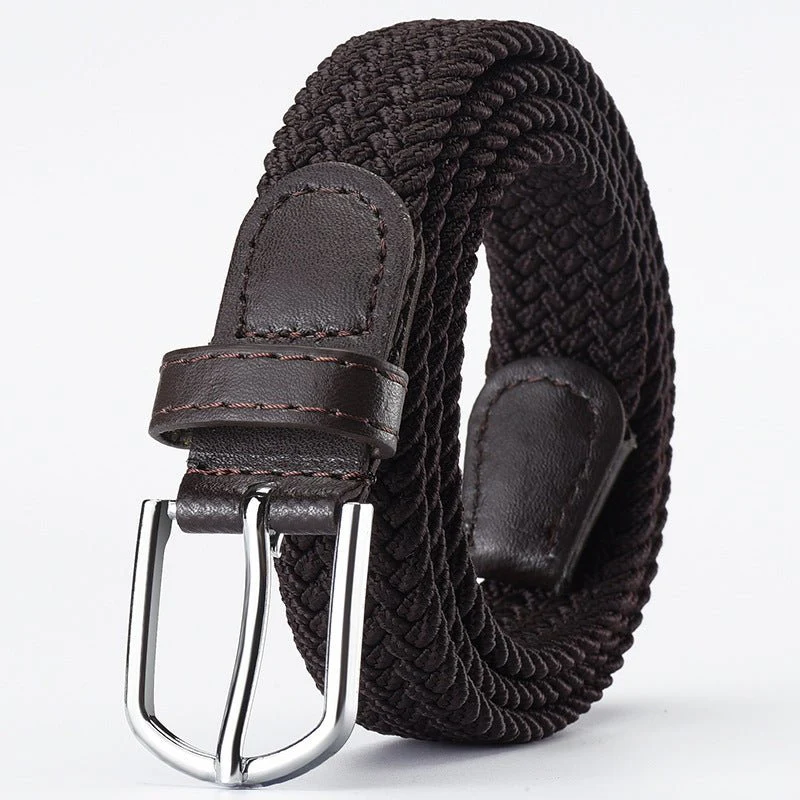 Women's Korean style fashion elastic elastic braided belt unisex student versatile decorative belt - Image 4