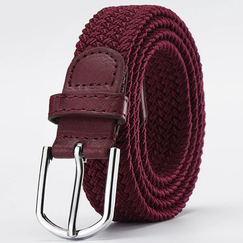 Women's Korean style fashion elastic elastic braided belt unisex student versatile decorative belt FD - Image 10