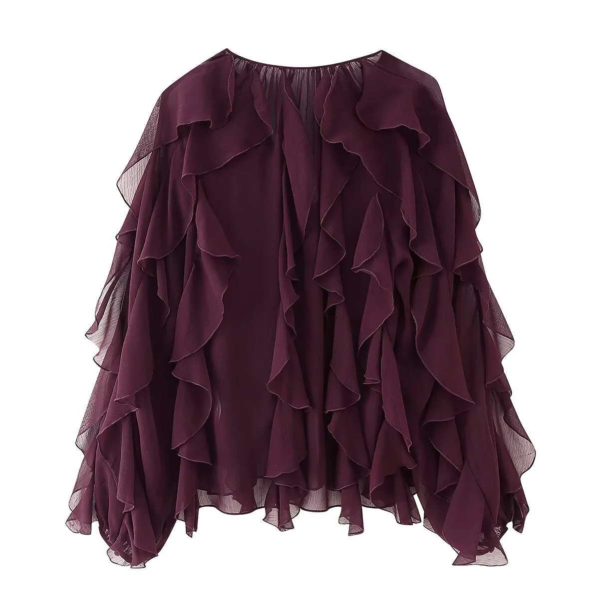 Women's Laminated Decorative Shirt FD - Image 2