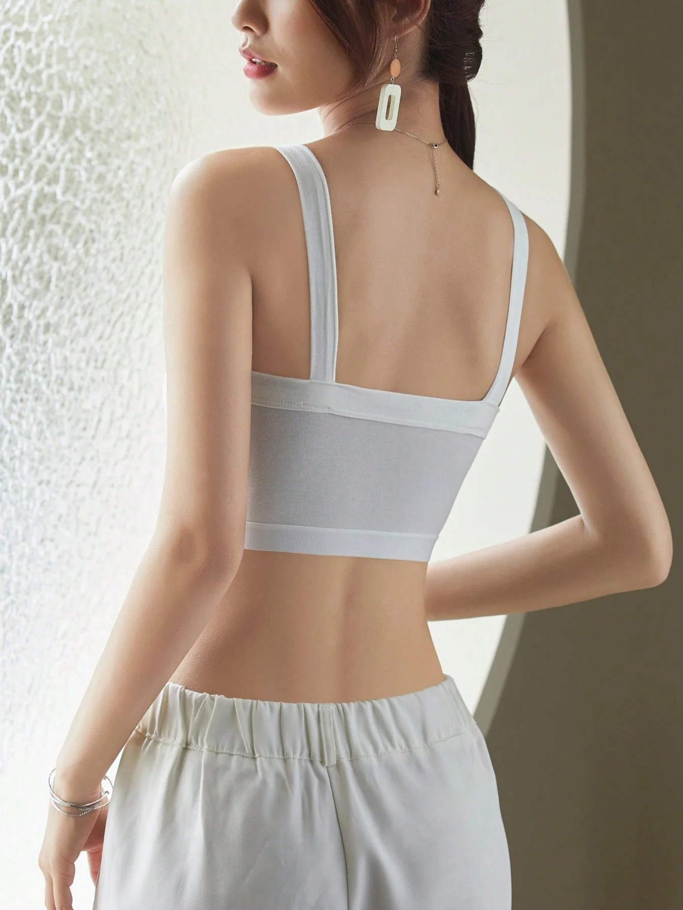 Women's Padded Sports Bra Tank Top, No Steel Ring  FD - Image 12
