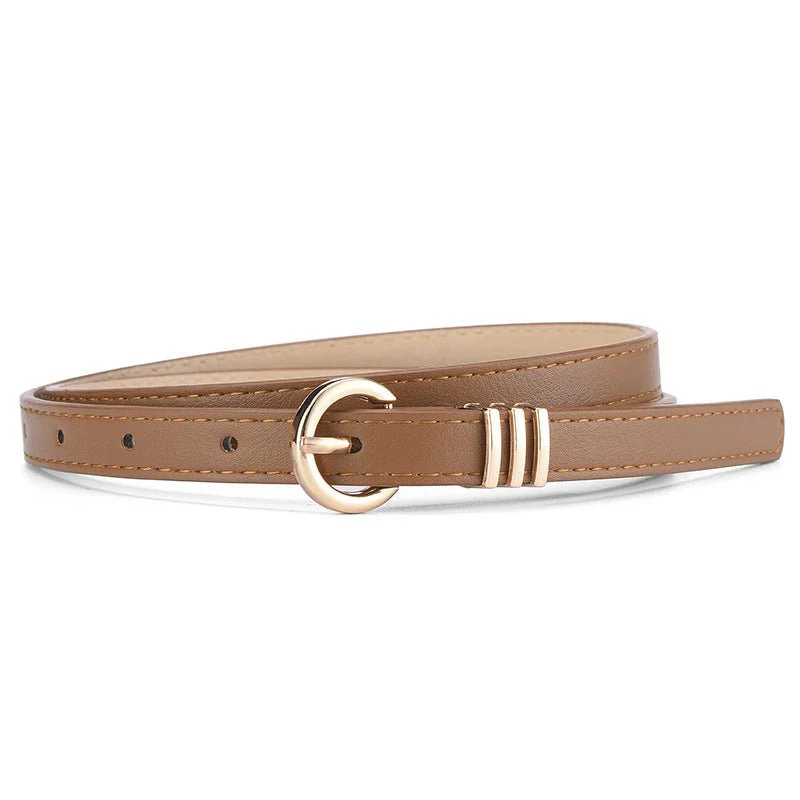 Women's PU leather belt spring and summer Korean version leisure ins style trend fashion personality all-match skirt suit pants belt - Image 4