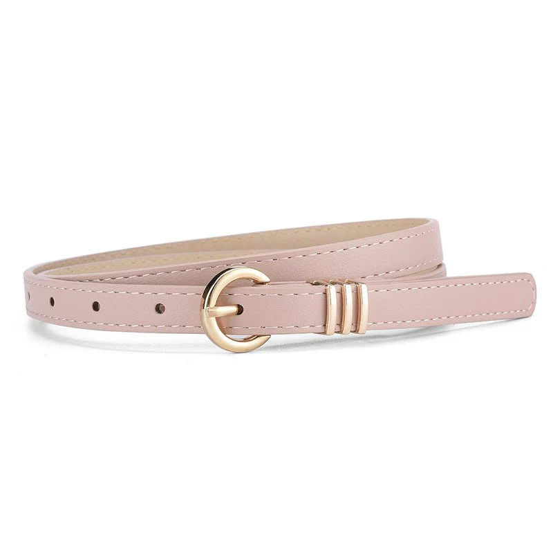 Women's PU leather belt spring and summer Korean version leisure ins style trend fashion personality all-match skirt suit pants belt - Image 6