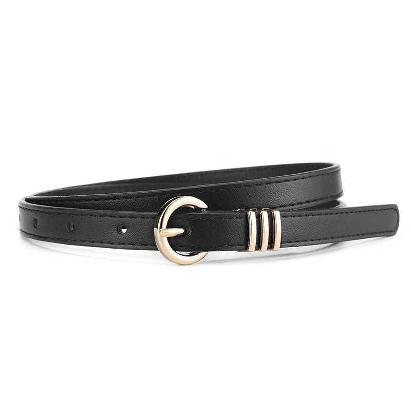 Women's PU leather belt spring and summer Korean version leisure ins style trend fashion personality all-match skirt suit pants belt FD - Image 10