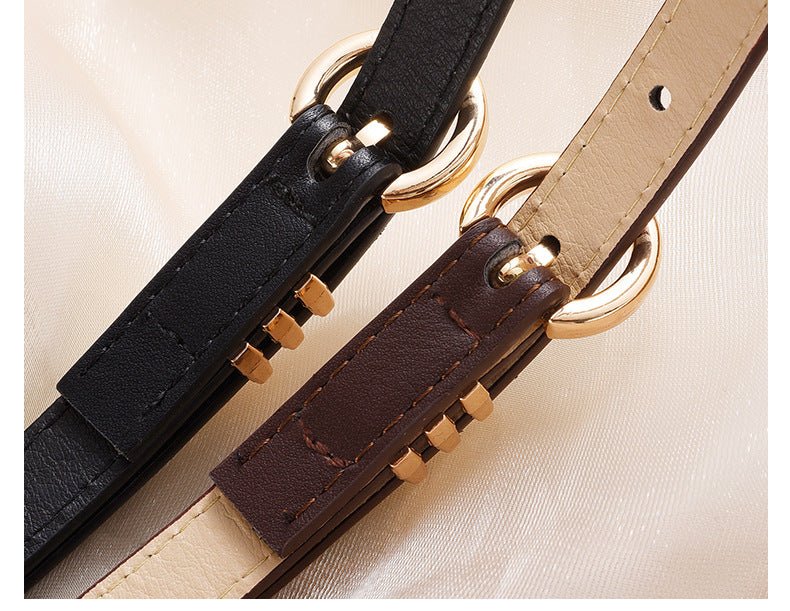 Women's PU leather belt spring and summer Korean version leisure ins style trend fashion personality all-match skirt suit pants belt FD - Image 25