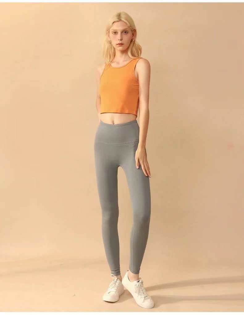 Women's summer cami bm style high waist slim fit short sleeveless bottoming female - Image 21