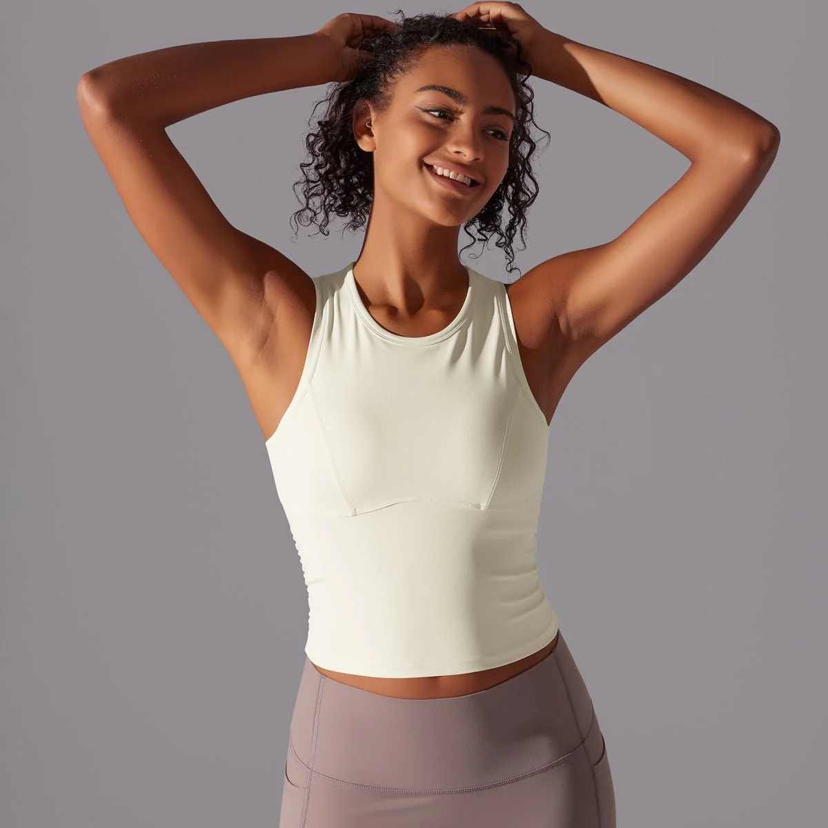 Zenith Ruched Tank | Elegant. Energetic. Elevated. - Image 3