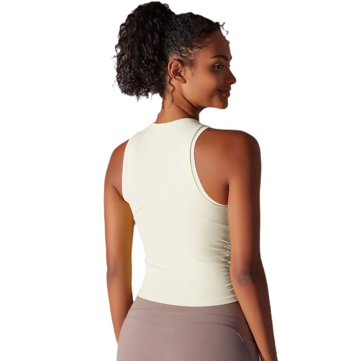 Zenith Ruched Tank | Elegant. Energetic. Elevated. - Image 4