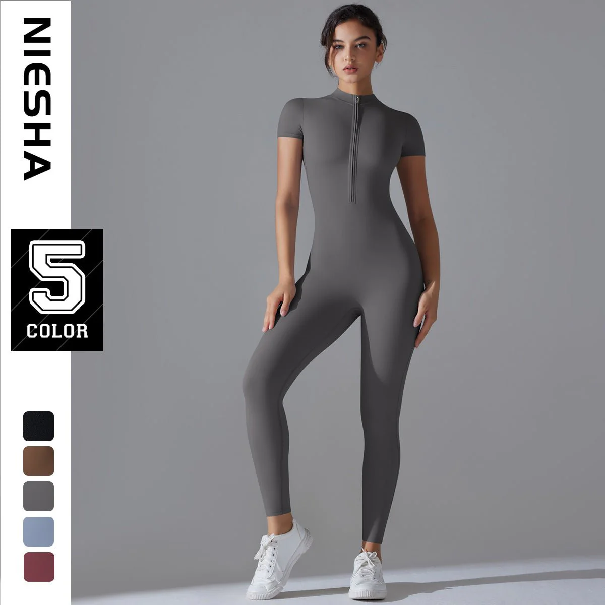 Zenith Zip Bodysuit | Sleek. Sculpted. Supreme. - Image 10